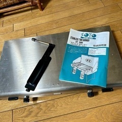 譲渡先決定　キャンプ用　ふた口バーナー（カセットボンベ使用）の画像
