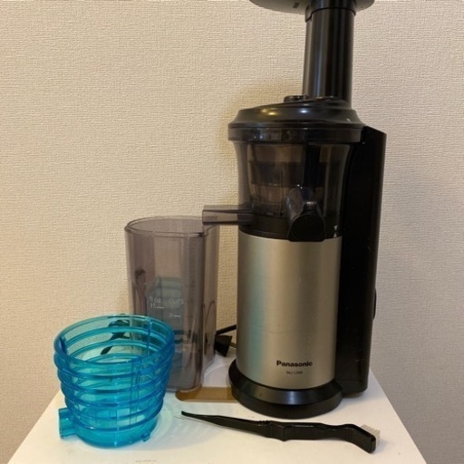 【引き取り希望】Panasonic 低速ジューサー