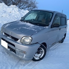 スバル プレオ 低走行 四駆マニュアル 事故現状車