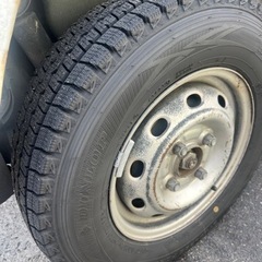 軽トラ MT 四駆 130000キロ  冬タイヤ&バッテリー 23.24冬新品交換済み の画像