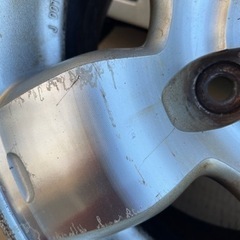R50テラノ.D22ダットラ純正ホイールの画像
