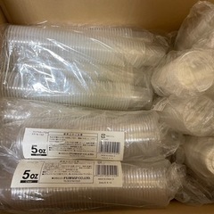 3オンス(90ml)カッププラスチック１袋・紙１袋 、5オンスカップ２袋、試食用カップ１５袋の画像