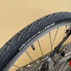 【オススメ】 ジャイアント クロスバイク アルミフレーム Mサイズ 7s 新品パーツ多数の画像