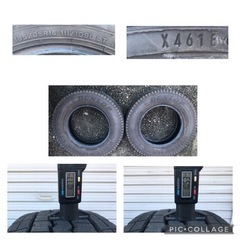 ☺️トラック用スタッドレスタイヤ　6本の画像