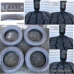 ☺️トラック用スタッドレスタイヤ　6本の画像