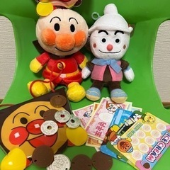 アンパンマン ぬいぐるみ おままごと ボール ガチャガチャ 色々セットの画像