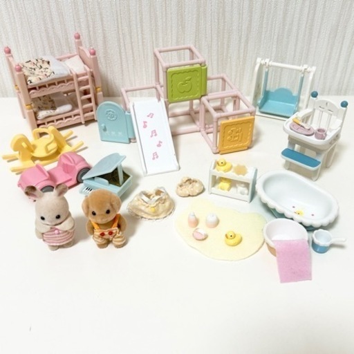 シルバニアファミリー にこにこ赤ちゃん家具セット 他 まとめ売り