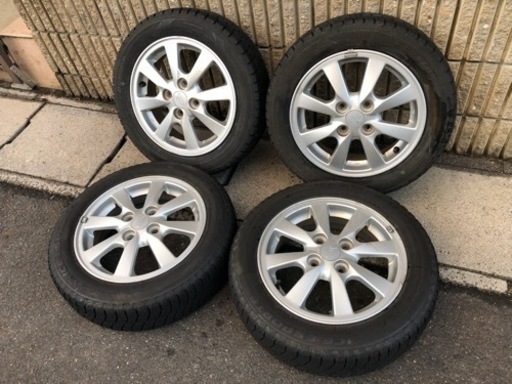 ダイハツアルミホイール　155/65R14 スタッドレス