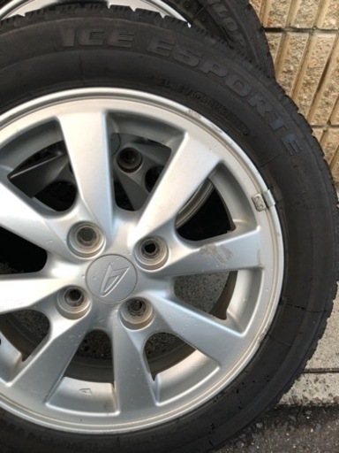 ダイハツアルミホイール　155/65R14 スタッドレス