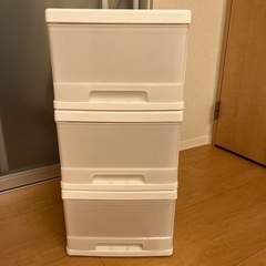 収納ケース　白✖️3