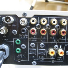 【値下げ】ジャンク品（通電セズ）　チューナー・アンプ　KENWOOD R-K1000-Nの画像