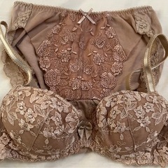 トリンプ👙女性下着上下セット A70＆M モカブラウン