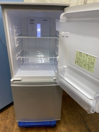 I507 ? SHARP 冷蔵庫 (137L) 2ドア ⭐ 動作確認済 ⭐ クリーニング済