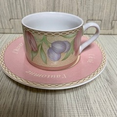 ペア　コーヒーカップ　砂糖入れ付きの画像