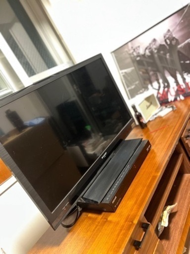 SHARP AQUOS テレビ＋Maxell Blu-rayレコーダー