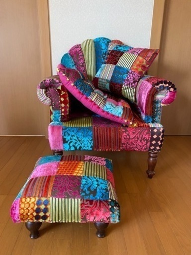 ON&ON  1人用ピーコックソファ【未使用】