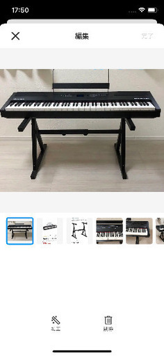 ALESIS RECITALPRO &neewerZ型スタンドキャスター付セット