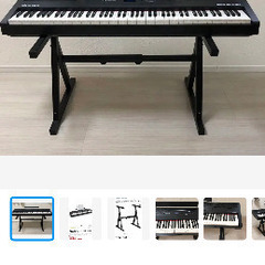 ALESIS RECITALPRO &neewerZ型スタンドキャスター付セット