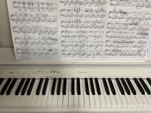 電子ピアノ　カシオ　Privia PX -760 ホワイト