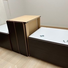 ニトリ⭐︎セミダブル⭐︎ベッド⭐︎マットレスの画像