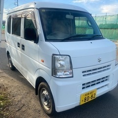 コミコミ27万円、エブリィバン、95,500km, 車検長い、下...