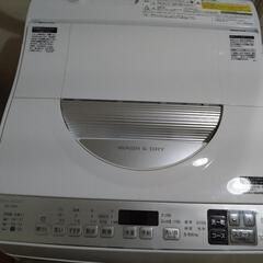 シャープ 5．5kg　洗濯乾燥機 シルバー系 ESTX5DS