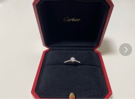 カルティエ婚約指輪ソリテール