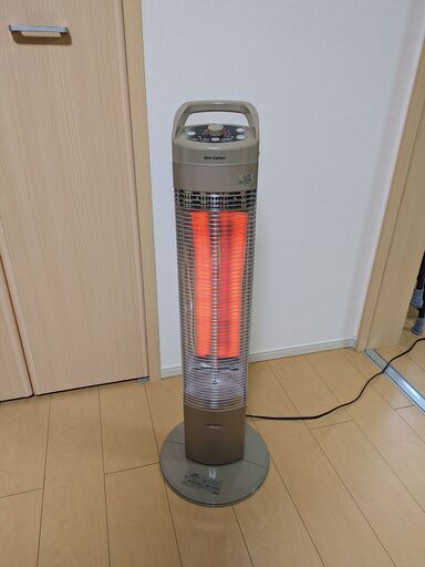 【中古】コロナ DH-C914-N 遠赤外線ヒーター スリムカーボン
