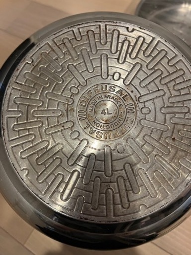 商談☆ティファール 圧力鍋 4L☆ワンタッチ開閉圧力なべ