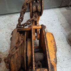 KITO キトー 3t チェーンブロック【野田愛宕店】【店頭取引限定】【中古】管理番号：ITG4JHJ6G7ZQの画像