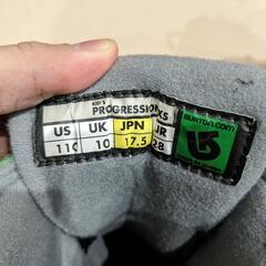 スノーボードブーツ　キッズ　17.5㌢の画像