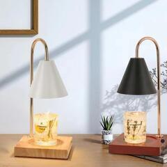 【美品】キャンドルウォーマー(ブラック)　間接照明