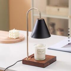 【美品】キャンドルウォーマー(ブラック)　間接照明の画像