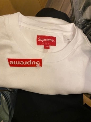 supreme 白　M Tシャツ