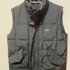 ラコステ　メンズ　mサイズ　ダウンベスト