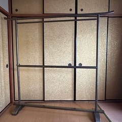 大名衣桁 （二段） 津軽柄の画像