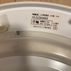 NEC照明　LED 2016年製の画像