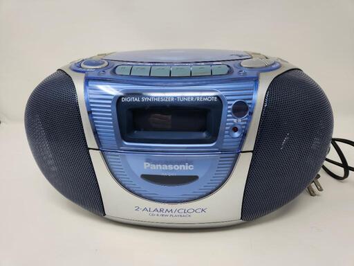 テープラジカセ、CDラジカセ　Panasonic　RX-DX1