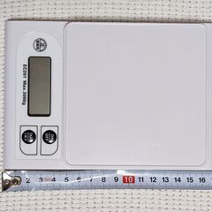 デジタルキッチンスケール(3kg)の画像