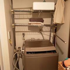 洗濯機ラックの画像