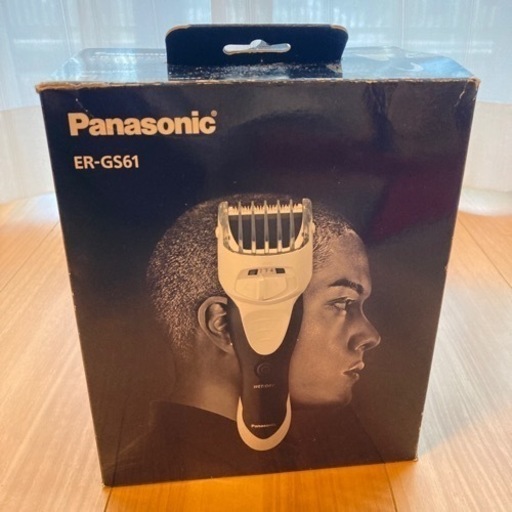 【未使用】バリカン　Panasonic ボウズカッター ER-GS61-W