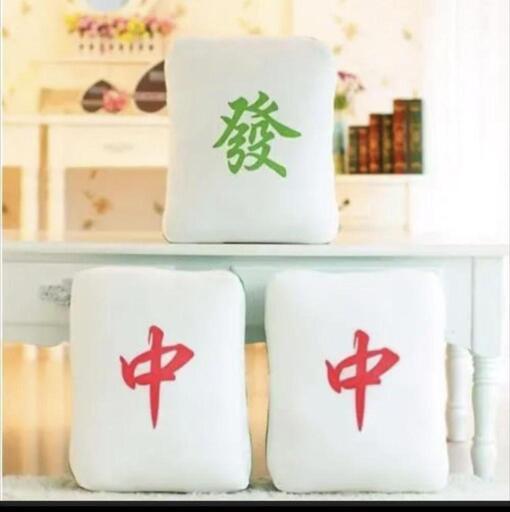 クッション　髪と中