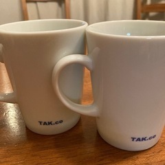 生活雑貨 食器 カップ2個の画像
