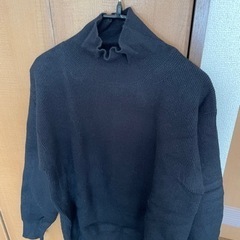 【SALE】BEAMS HEART 黒ニット　Sサイズ