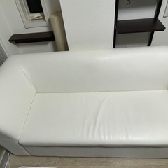 光製作所　大容量収納付きソファー　ホワイト