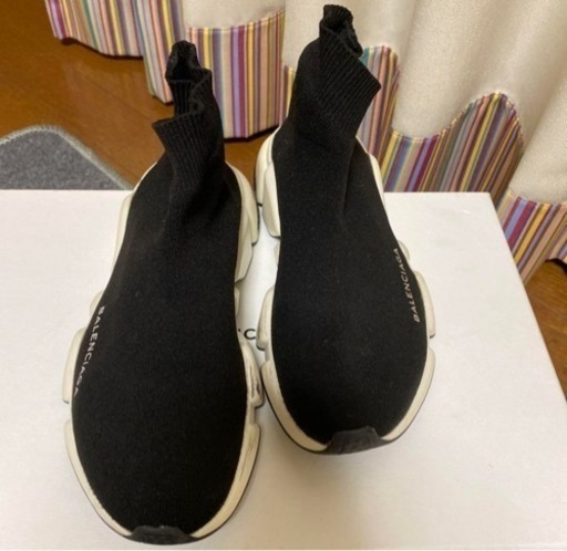 BALENCIAGA Speed Trainer BALENCIAGA Speed 2.0 Logo-Print Stretch-Knit Slip-On Sneakers for 
