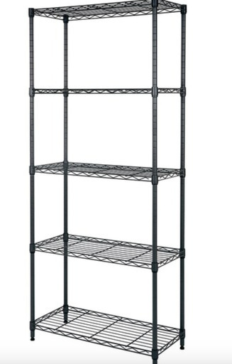 スチールラック(STANDARD 幅65cm 4段 ダークグレー)