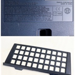 EM-101482【動作確認済み】ポータトーン [PSR-270] YAMAHA(ヤマハ) 電子キーボード 譜面台付属 コード付属　中古の画像