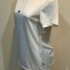 フィラ⭐️半袖Tシャツ⭐️水玉ドット水色FILAの画像