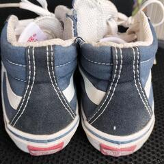 vans　子供用スニーカー　17センチの画像